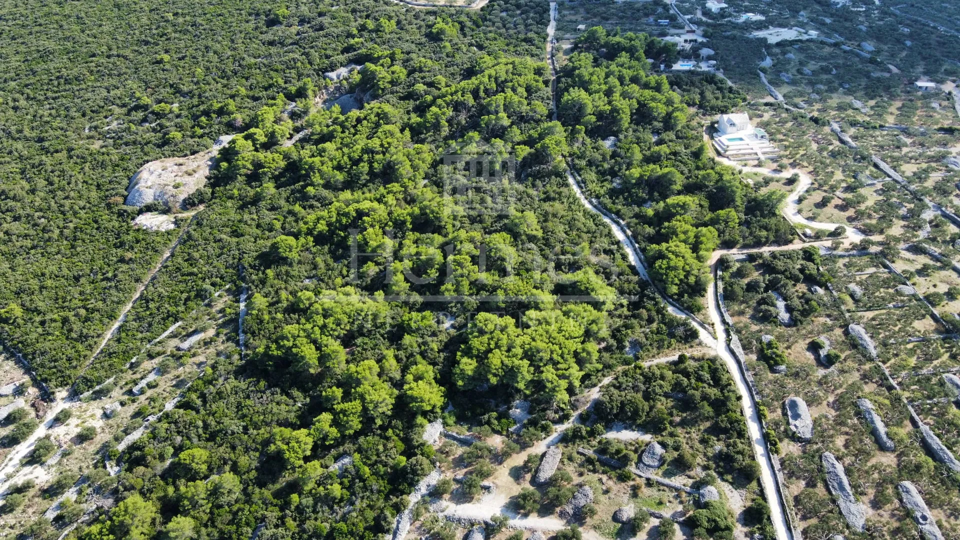 poljoprivredno zemljište (26.600 m2), pogled na more, povlja, otok brač - slika 7