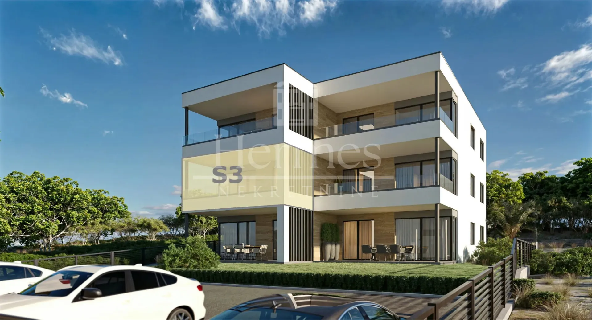 3-Sobni Stan S Balkonom I Pogledom Na More - S3! Novogradnja, Mandre, Otok Pag - Mandre, Kolan