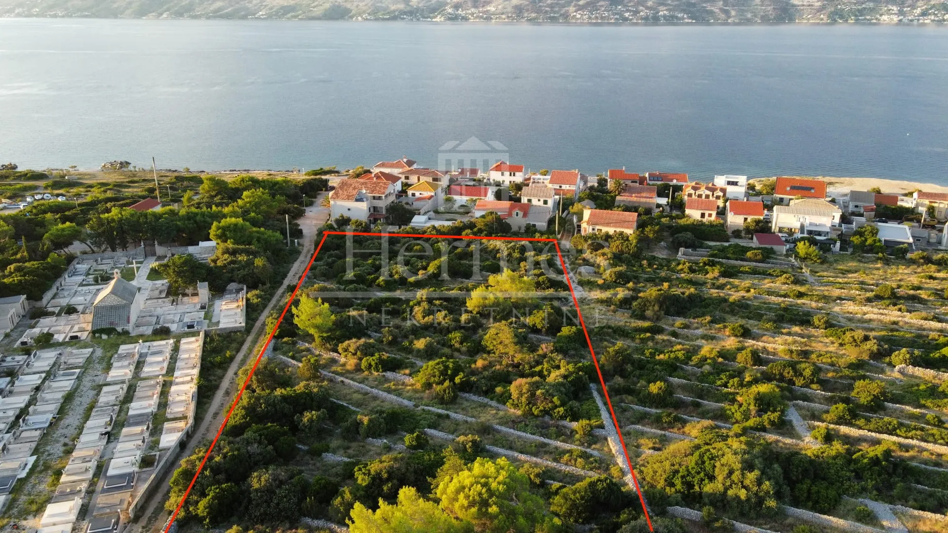 graðevinsko zemljište (3.321 m2), pogled na more, punta, povlja, otok brač - slika 6