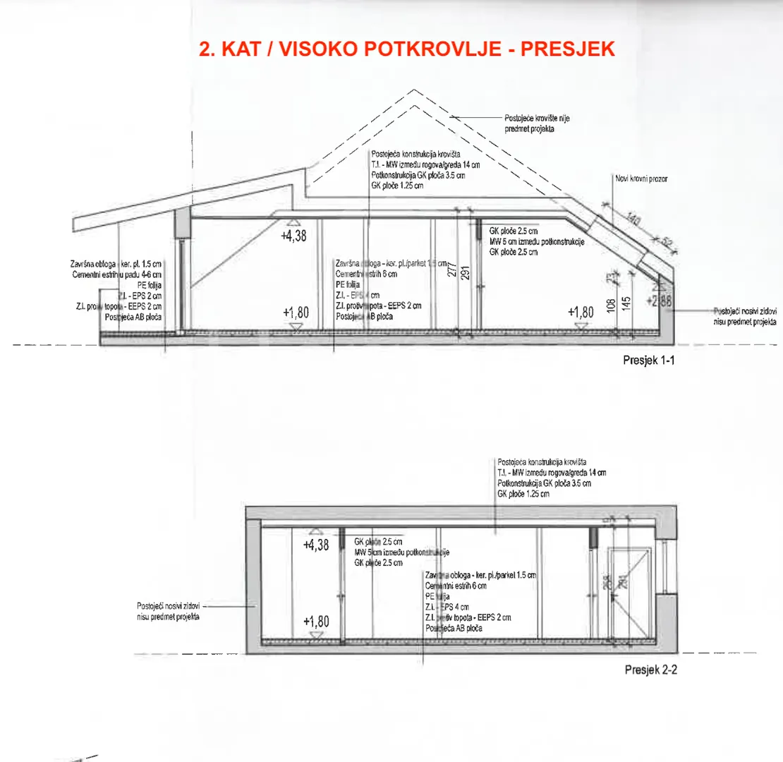 novoureðen i namješten 3-sobni stan s terasom +parking - slika 25