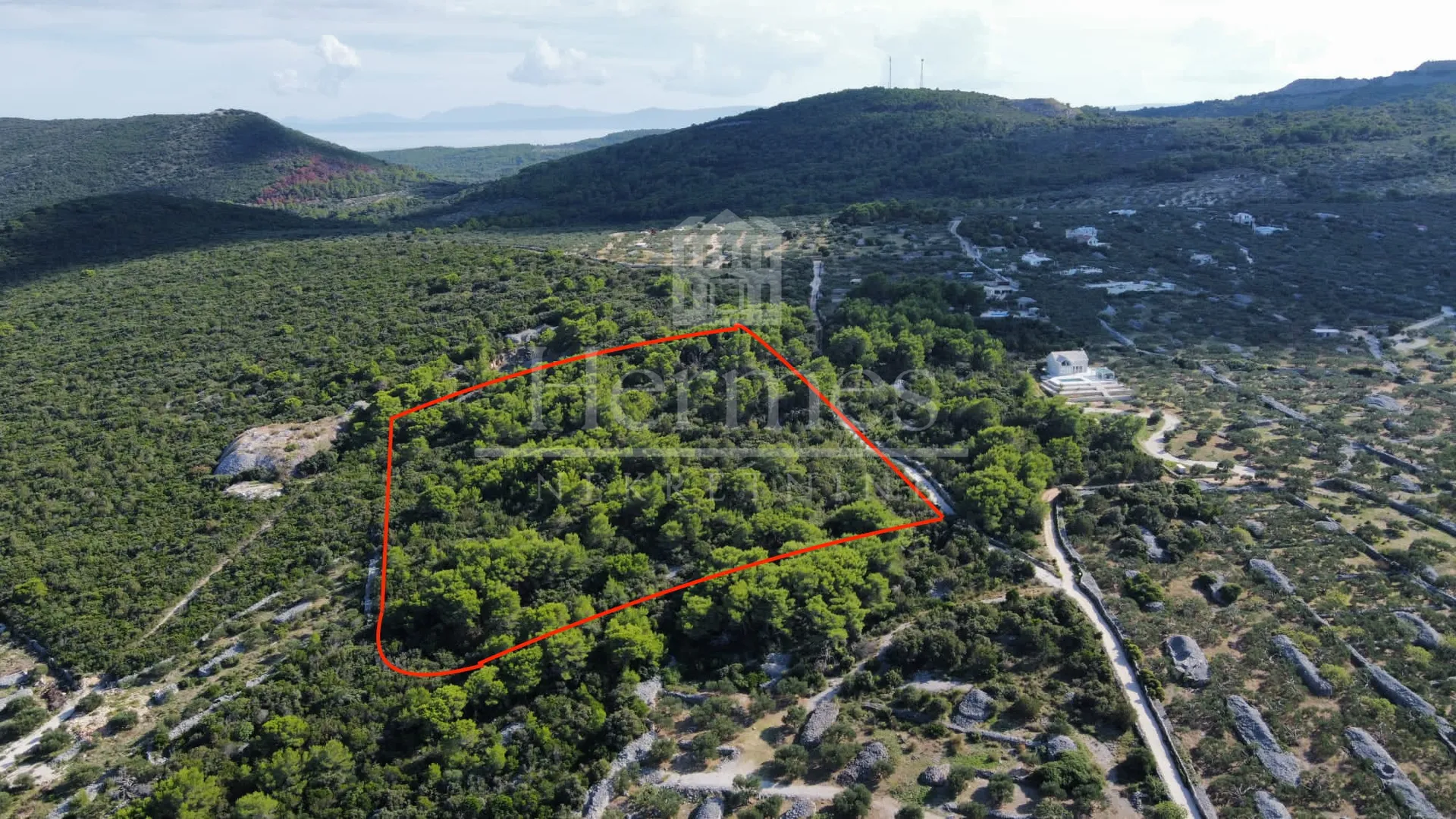 poljoprivredno zemljište (26.600 m2), pogled na more, povlja, otok brač - slika 5