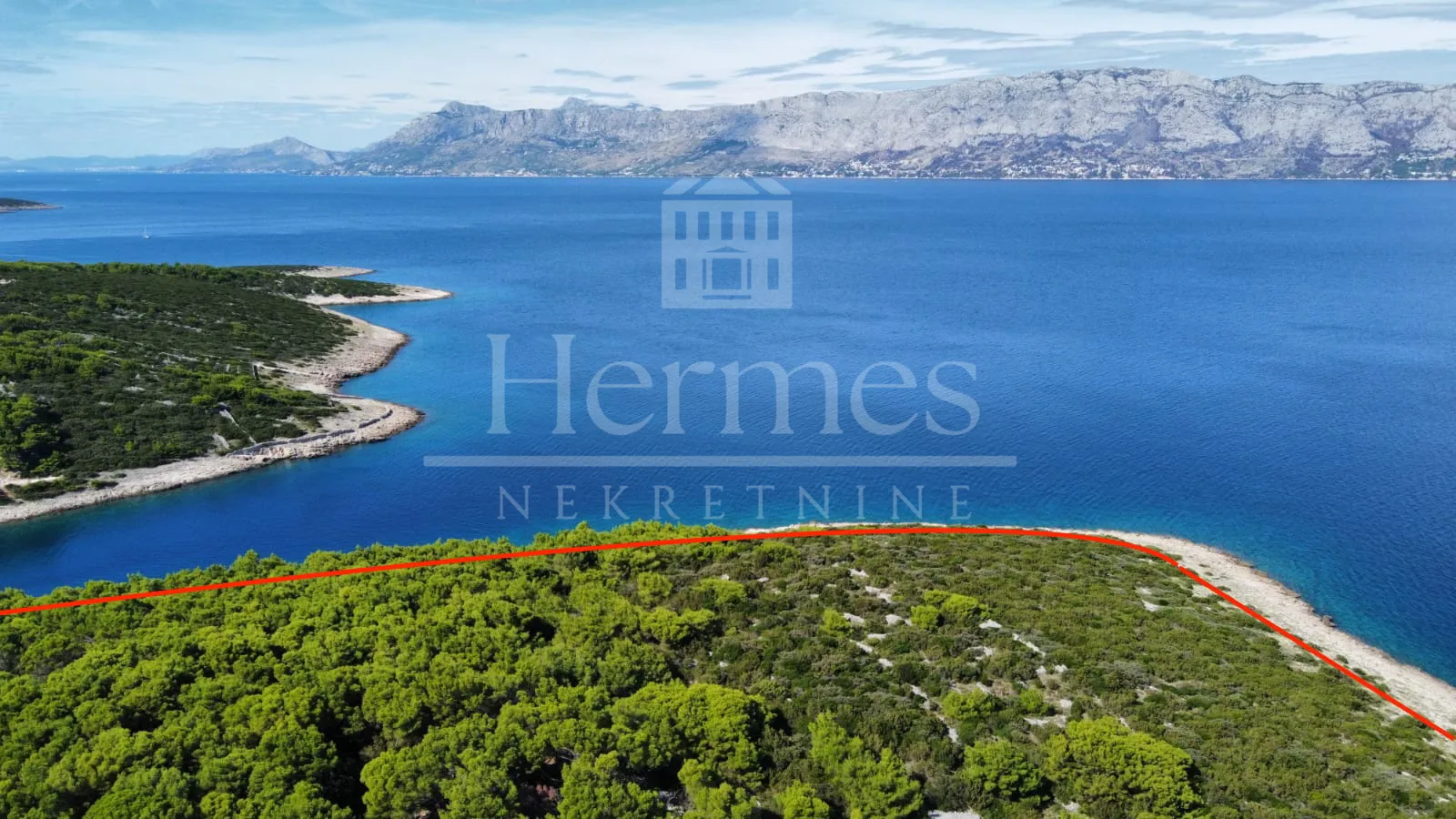 zemljište, 1. red do mora (62.456 m2), povlja, otok brač - slika 3