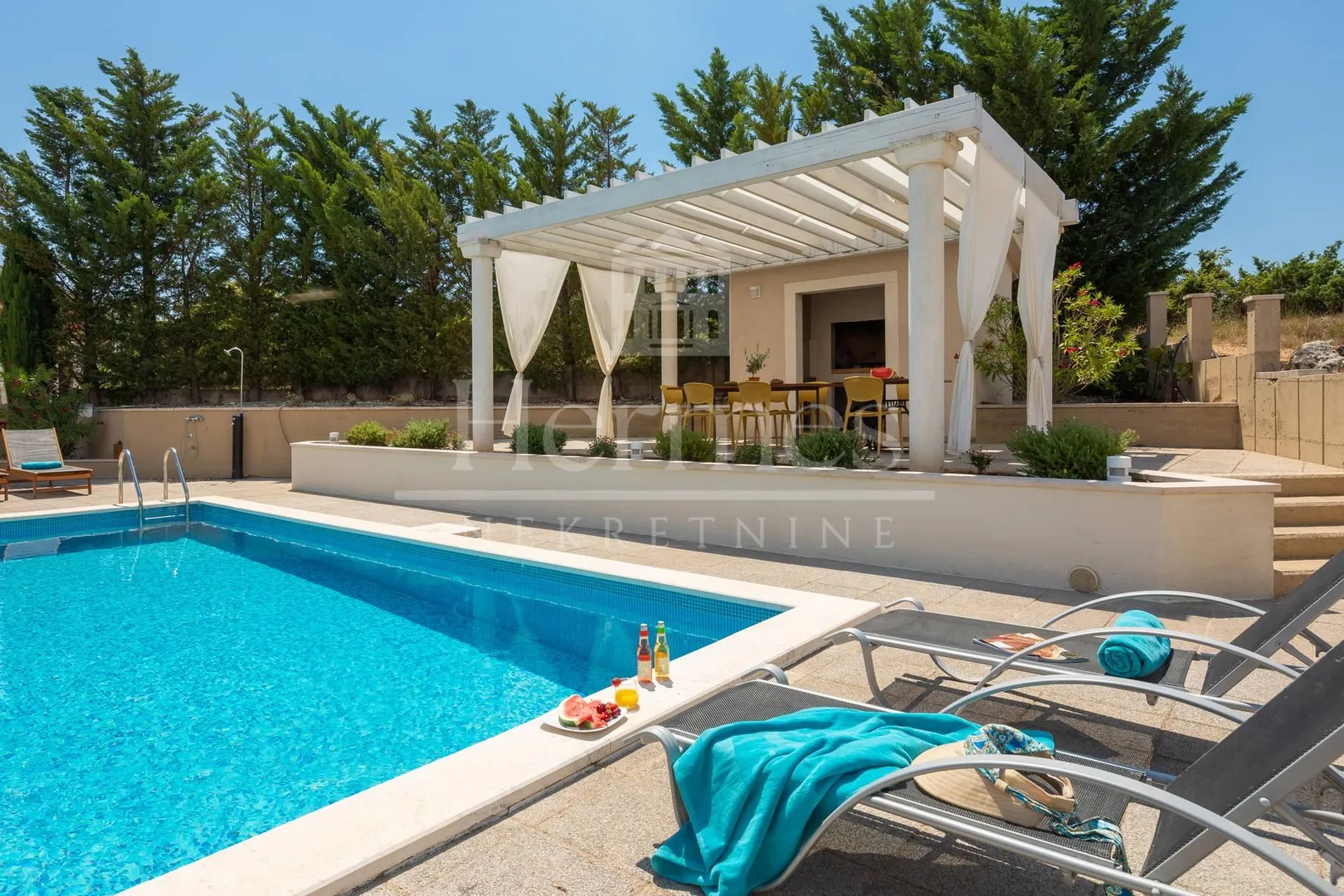 unikatna mediteranska vila s bazenom, vodice - slika 7