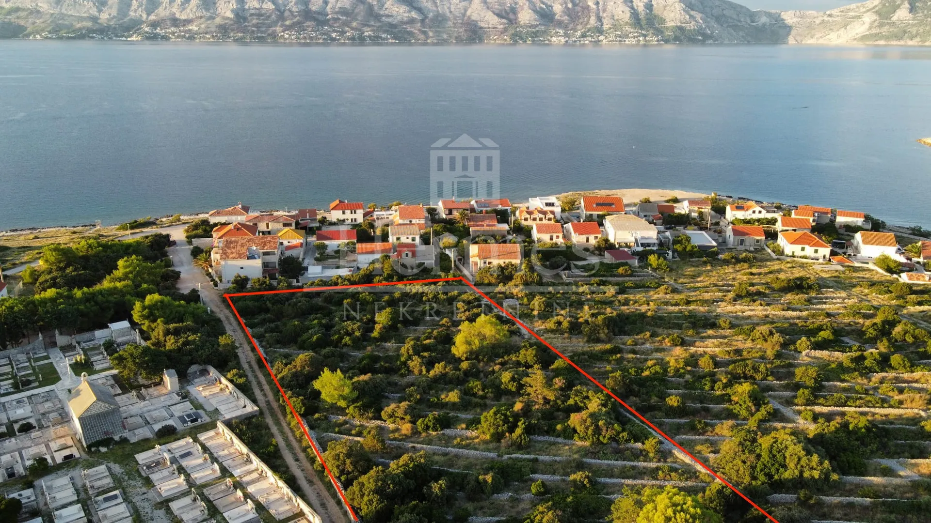 graðevinsko zemljište (3.321 m2), pogled na more, punta, povlja, otok brač - slika 3
