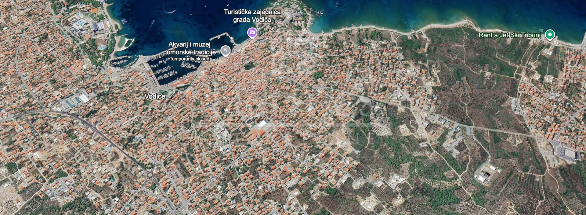 Graðevinsko Zemljište S Pogledom Na More, Vodice