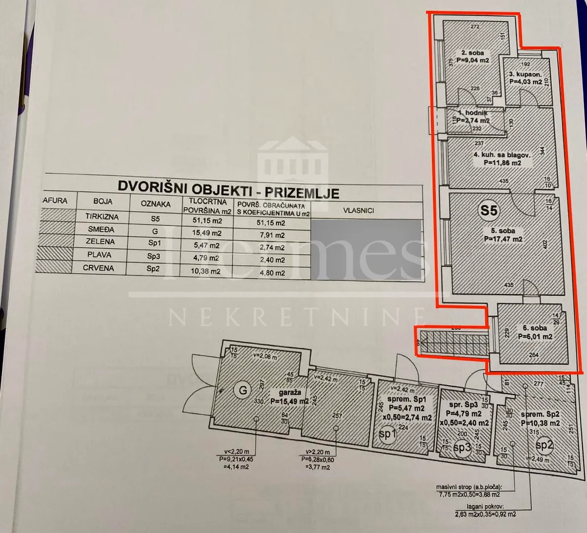 3-sobna kuća, prizemnica s tavanom za adaptaciju - slika 22