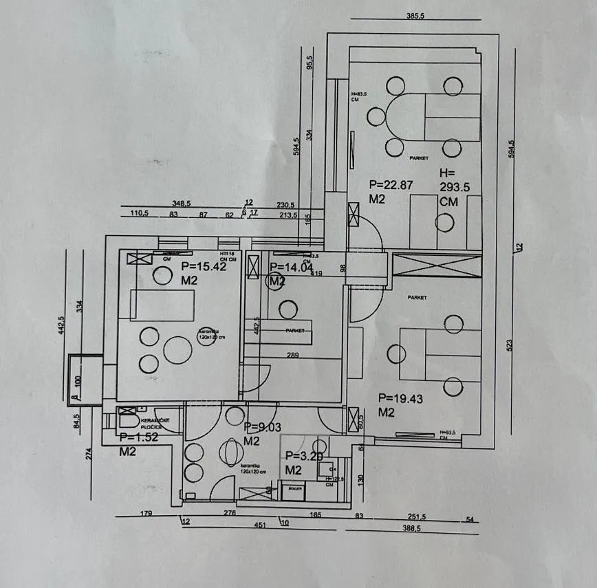 moderno ureðeni poslovni prostor (90 m2), kod hnb-a - slika 22