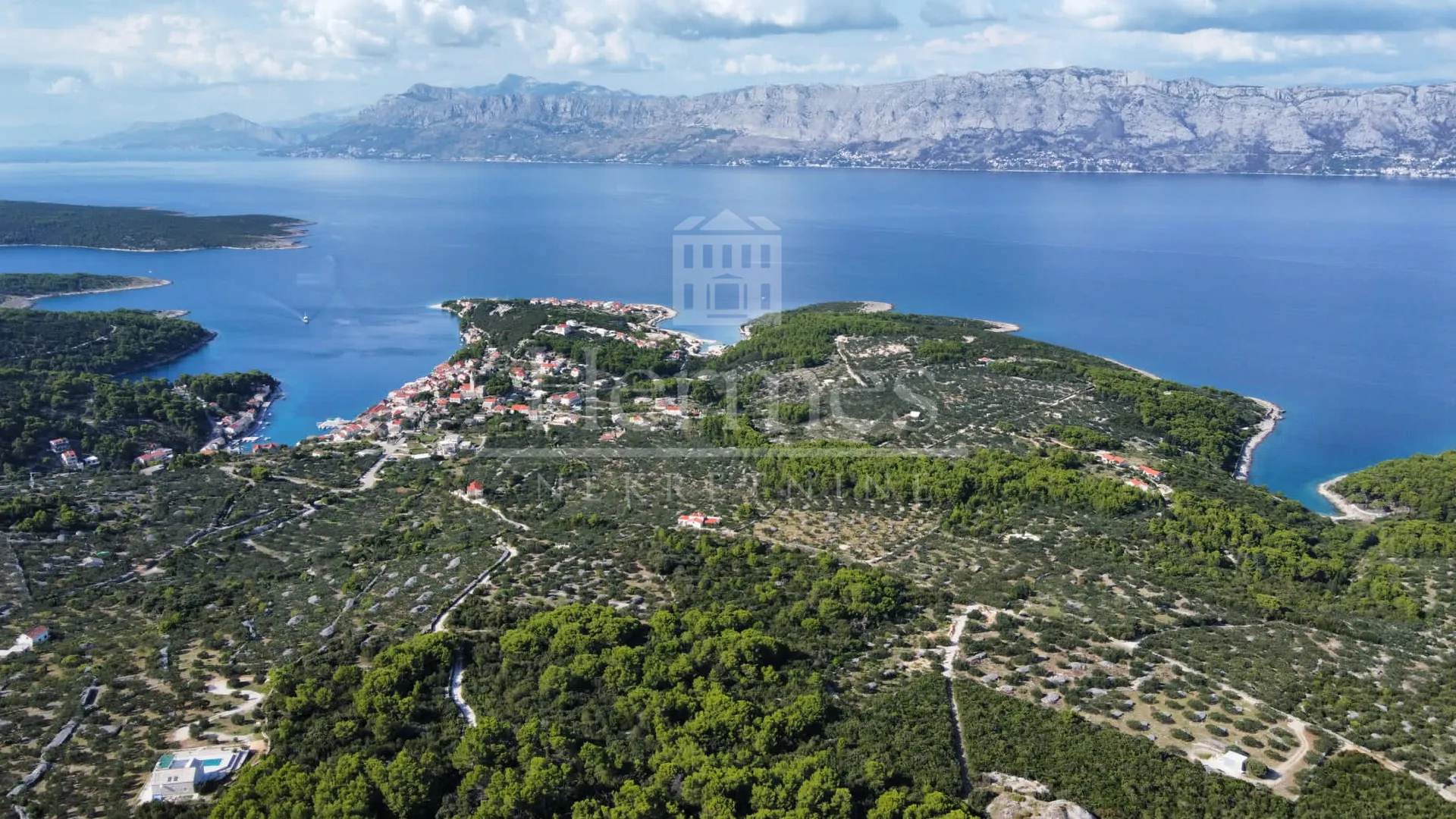 POLJOPRIVREDNO ZEMLJIŠTE (26.600 m2), POGLED NA MORE, POVLJA, OTOK BRAČ - Povlja, Selca