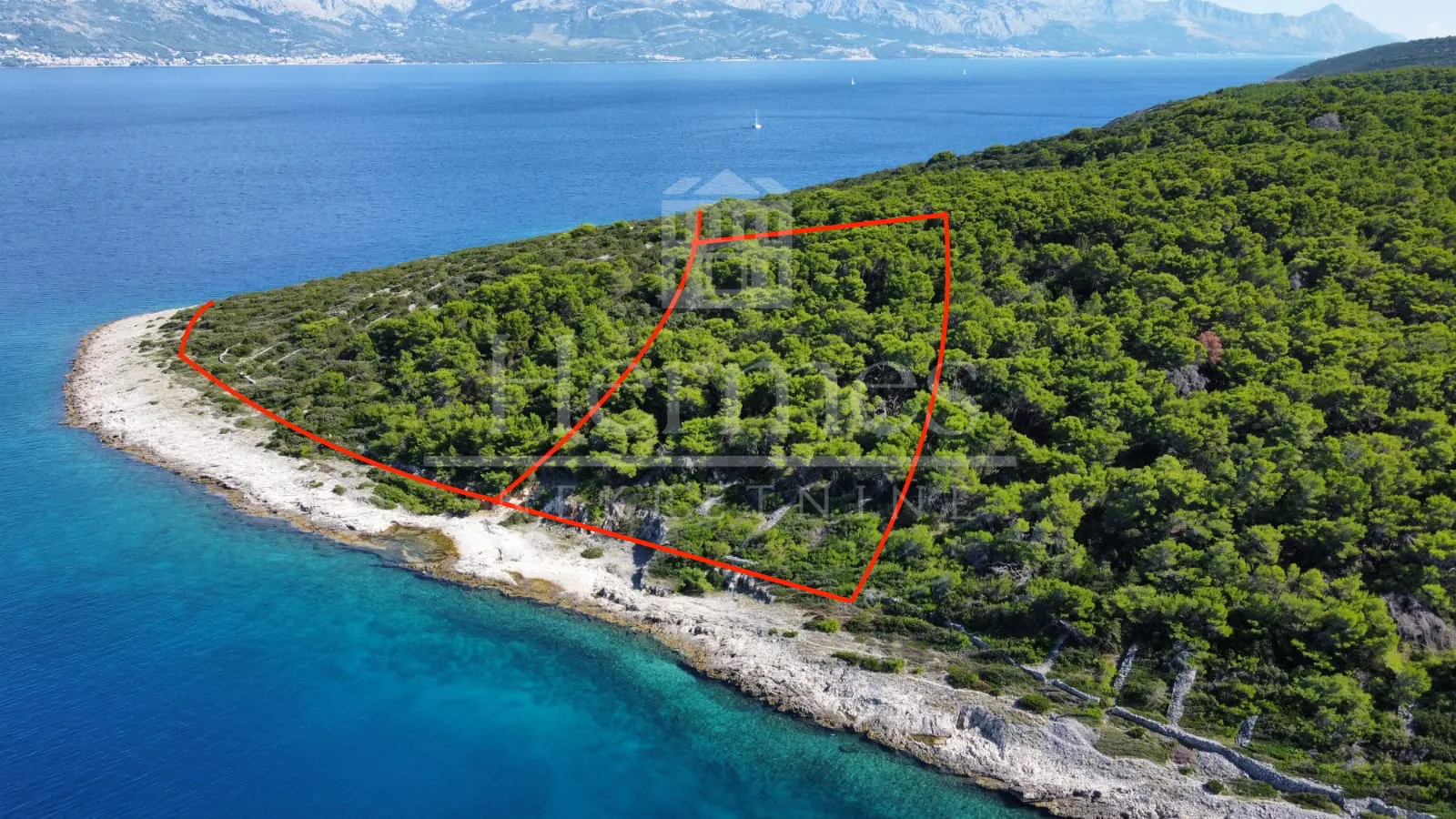 zemljište, 1. red do mora (62.456 m2), povlja, otok brač - slika 6