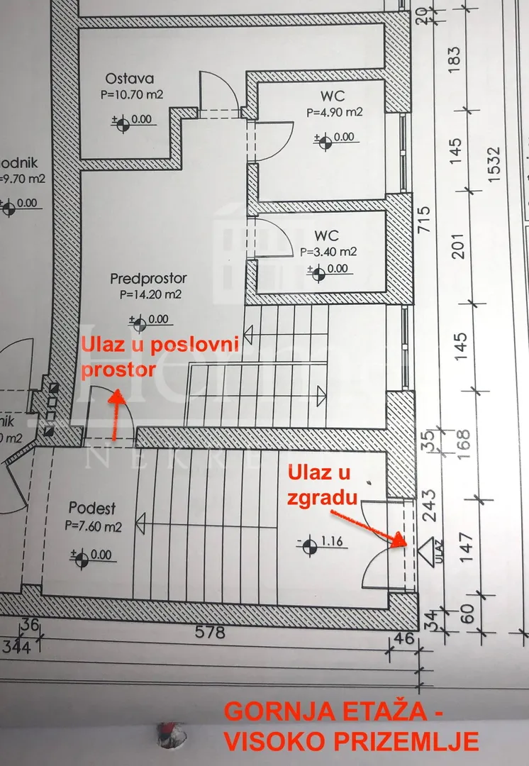 kultni lokal na dvije etaže (160 m2 ), donji grad, hebrangova - slika 8