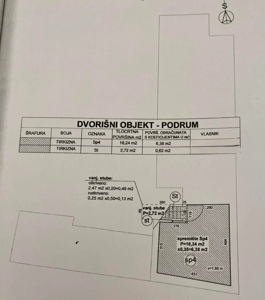 3-sobna kuća, prizemnica s tavanom za adaptaciju - slika 26