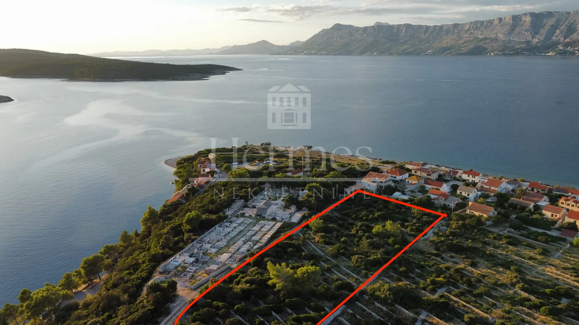 graðevinsko zemljište (3.321 m2), pogled na more, punta, povlja, otok brač - slika 2