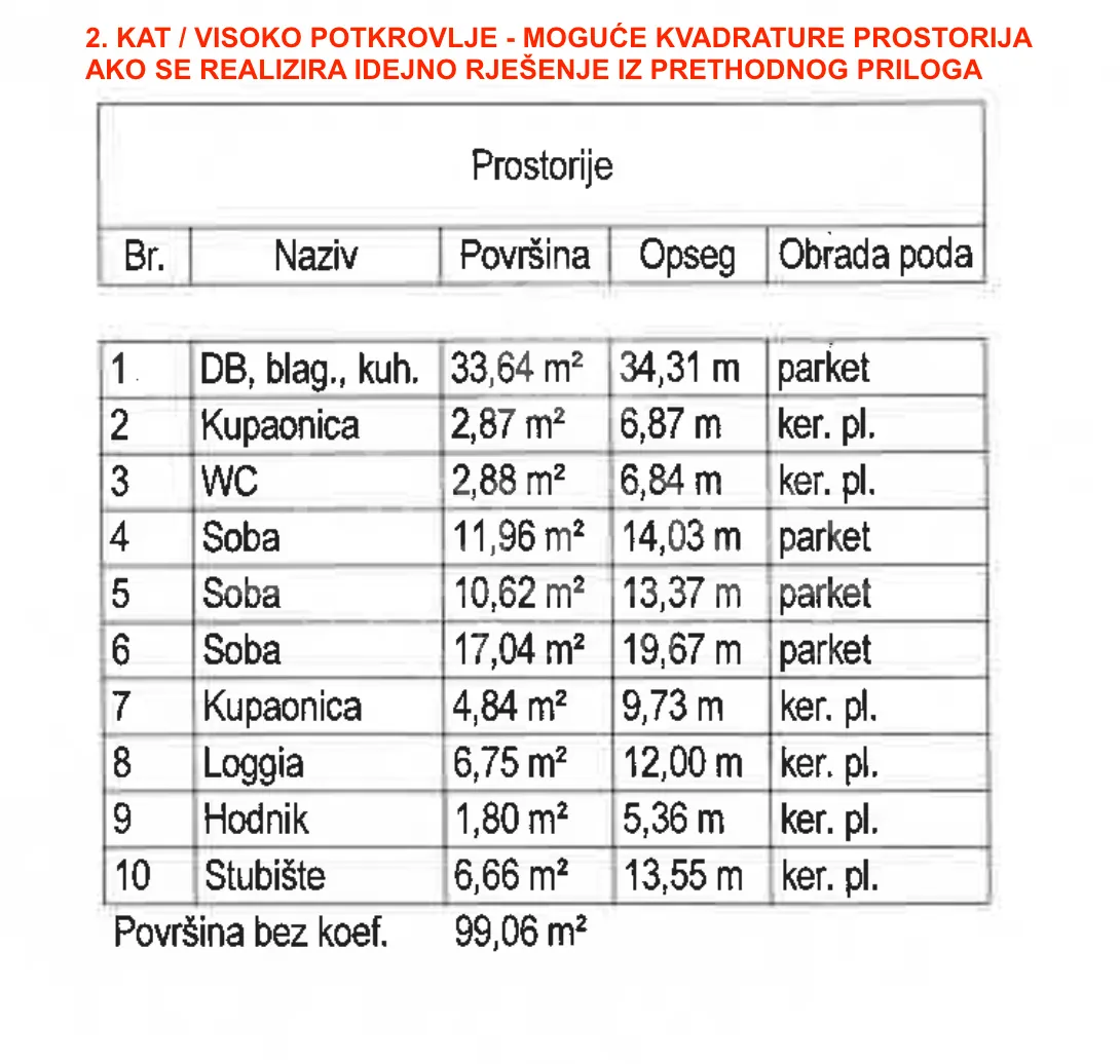 novoureðen i namješten 3-sobni stan s terasom +parking - slika 26