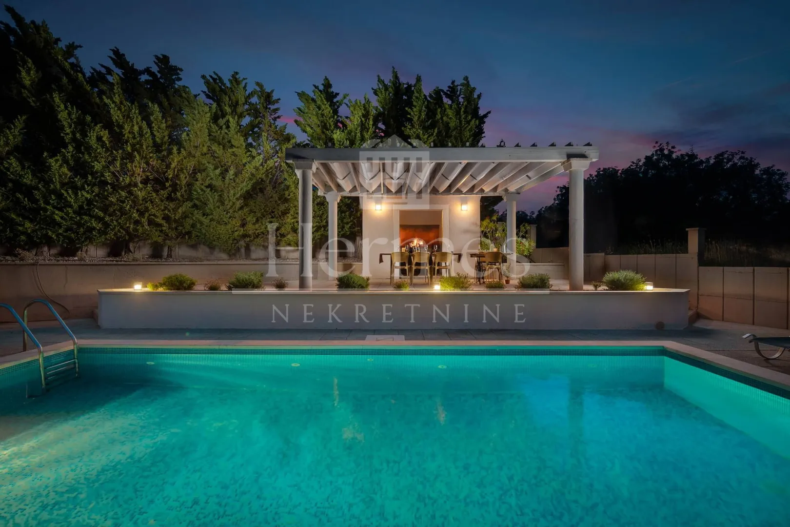 unikatna mediteranska vila s bazenom, vodice - slika 11