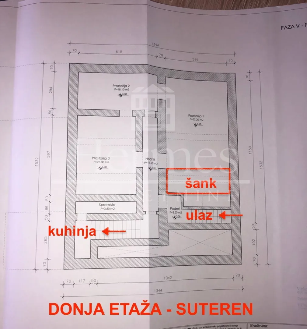kultni lokal na dvije etaže (160 m2 ), donji grad, hebrangova - slika 9