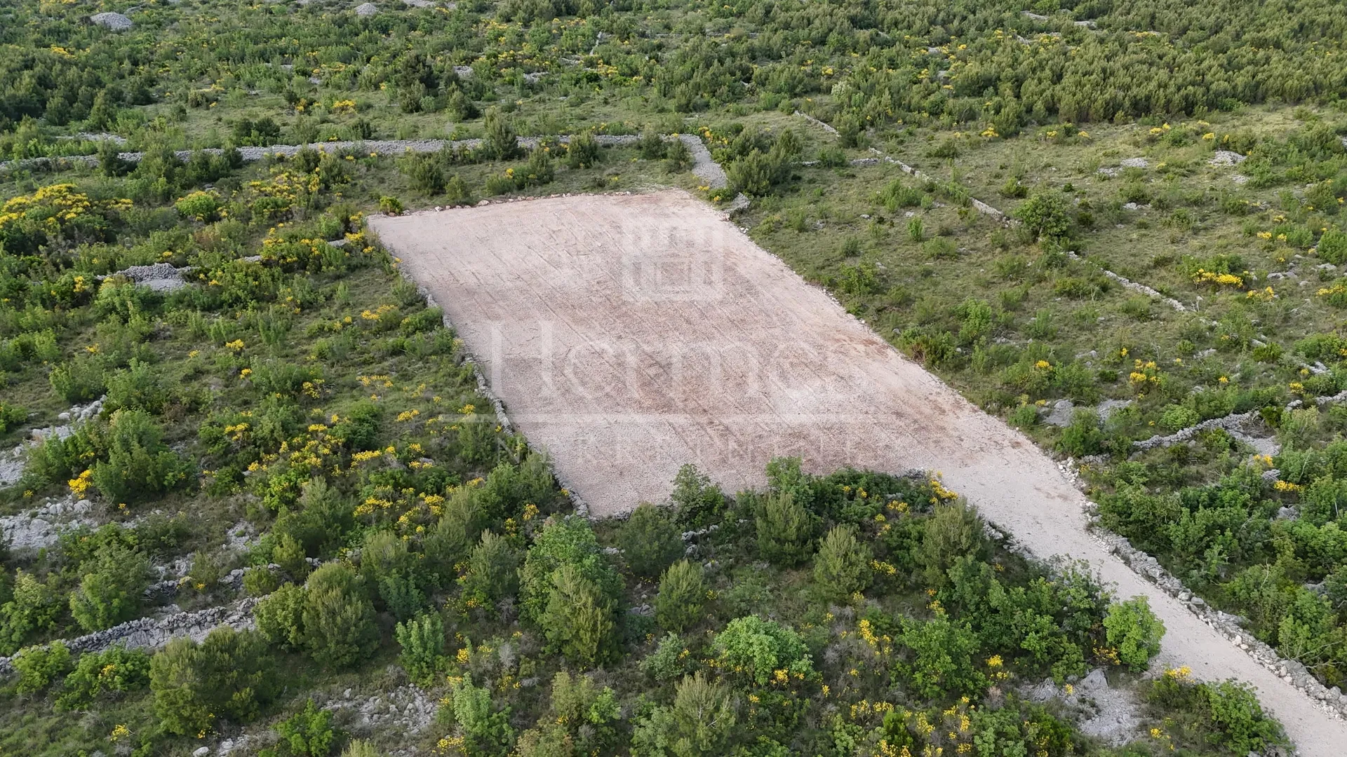građevinsko zemljište s pogledom na more (2192 m2), vodice, šibenik - slika 4