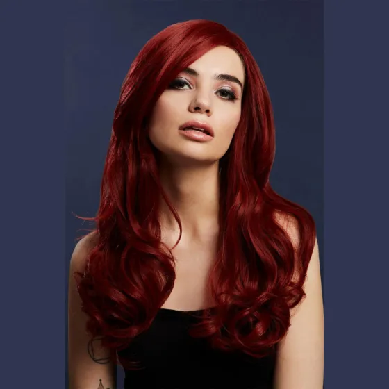 Deluxe perika Khloe ruby red - Zagreb
