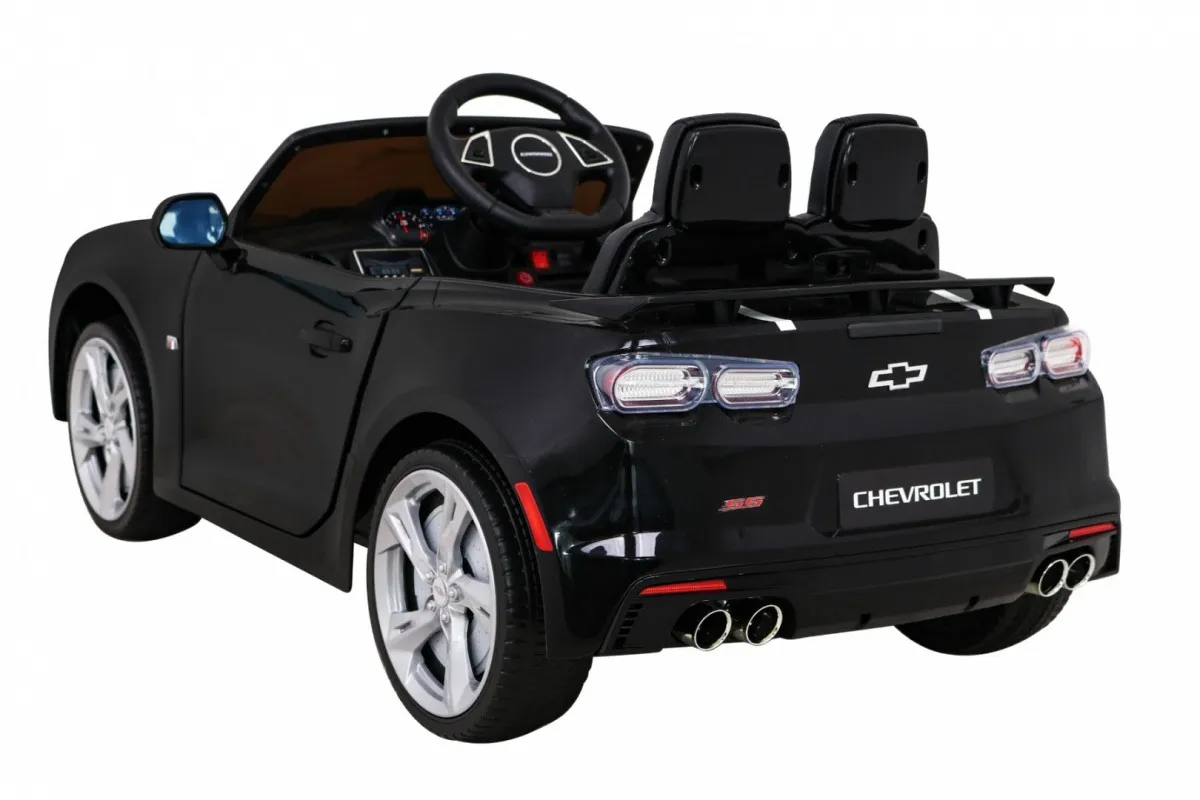 licencirani auto na akumulator chevrolet camaro 2ss - crni - slika 4
