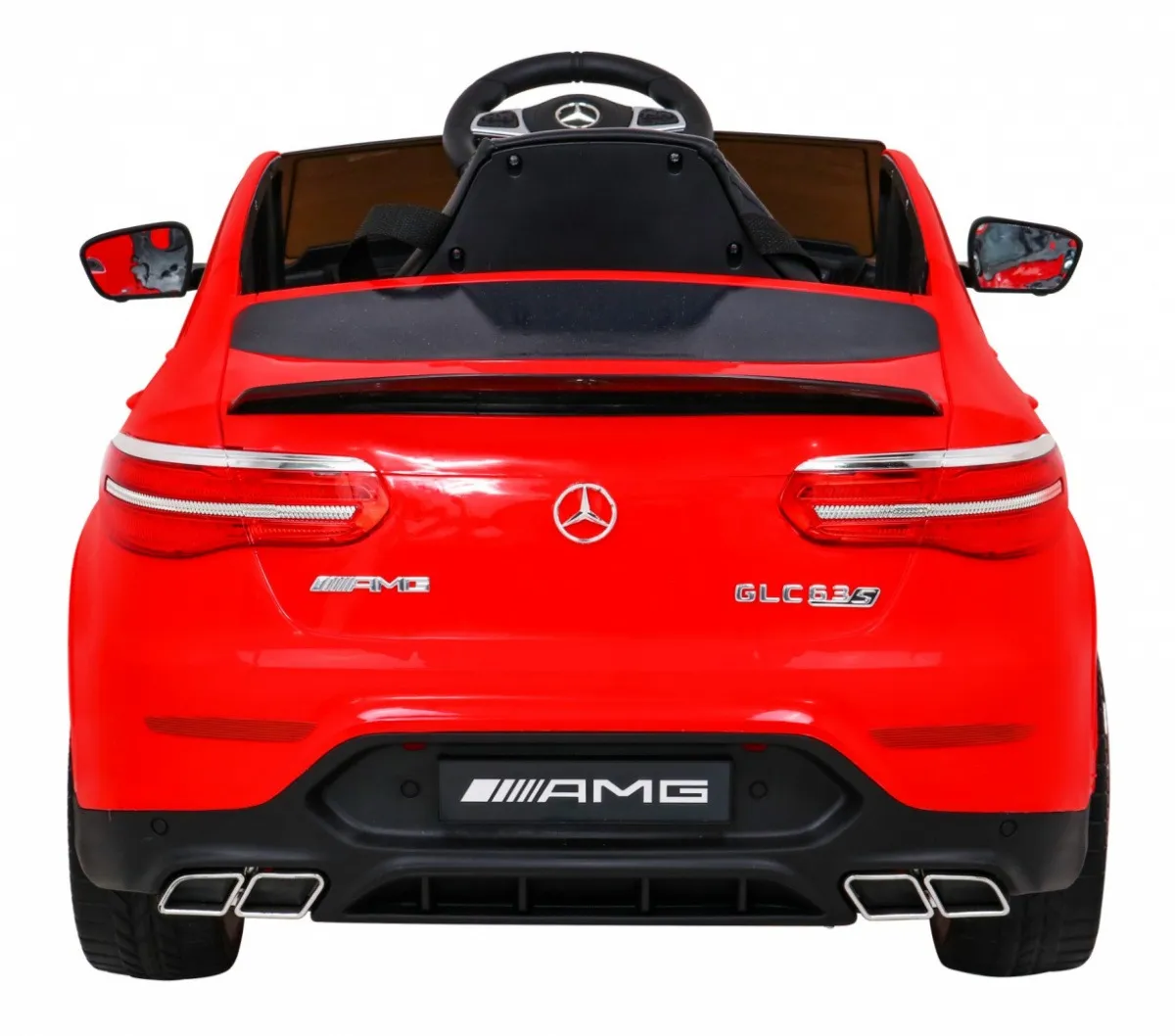 licencirani auto na akumultor mercedes benz glc63s 4x4- crvena - slika 6