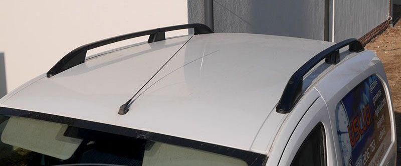 uzdužni krovni nosači za peugeot partner 1- 2 - alu ili crni - slika 4