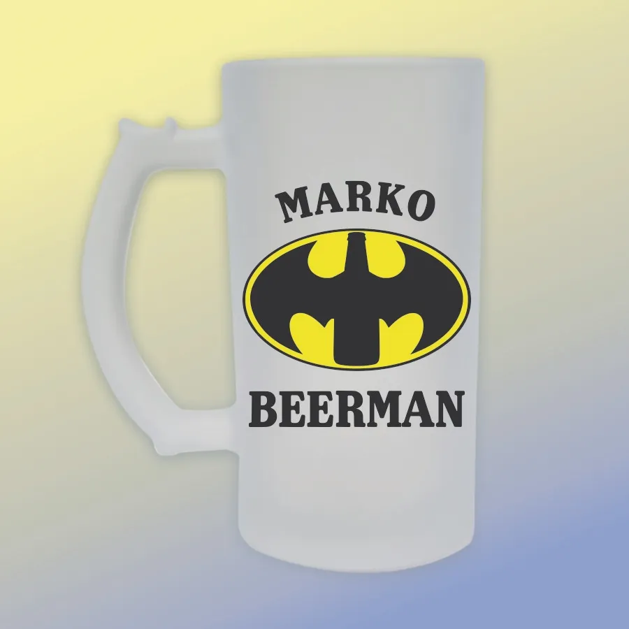 Šaljiva krigla – beerman - Osijek