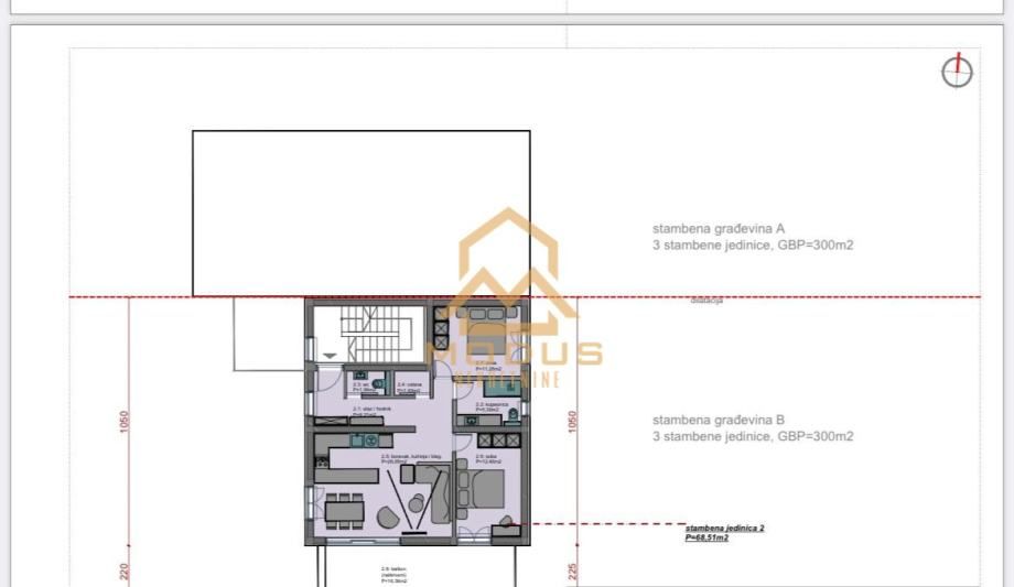 stan: kaštel novi, 76.69 m2, novogradnja (prodaja) - slika 7