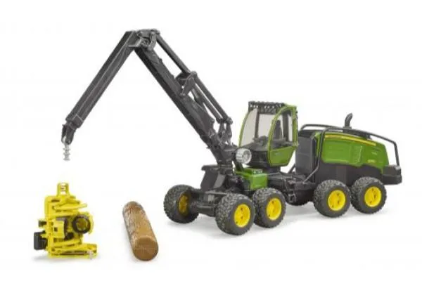 bruder šumski harvester john deere 1270g sa trupcem - slika 3