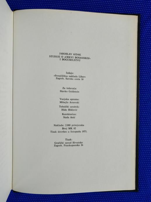 jaroslav šidak – studije o crkvi bosanskoj i bogumilstvu - slika 3