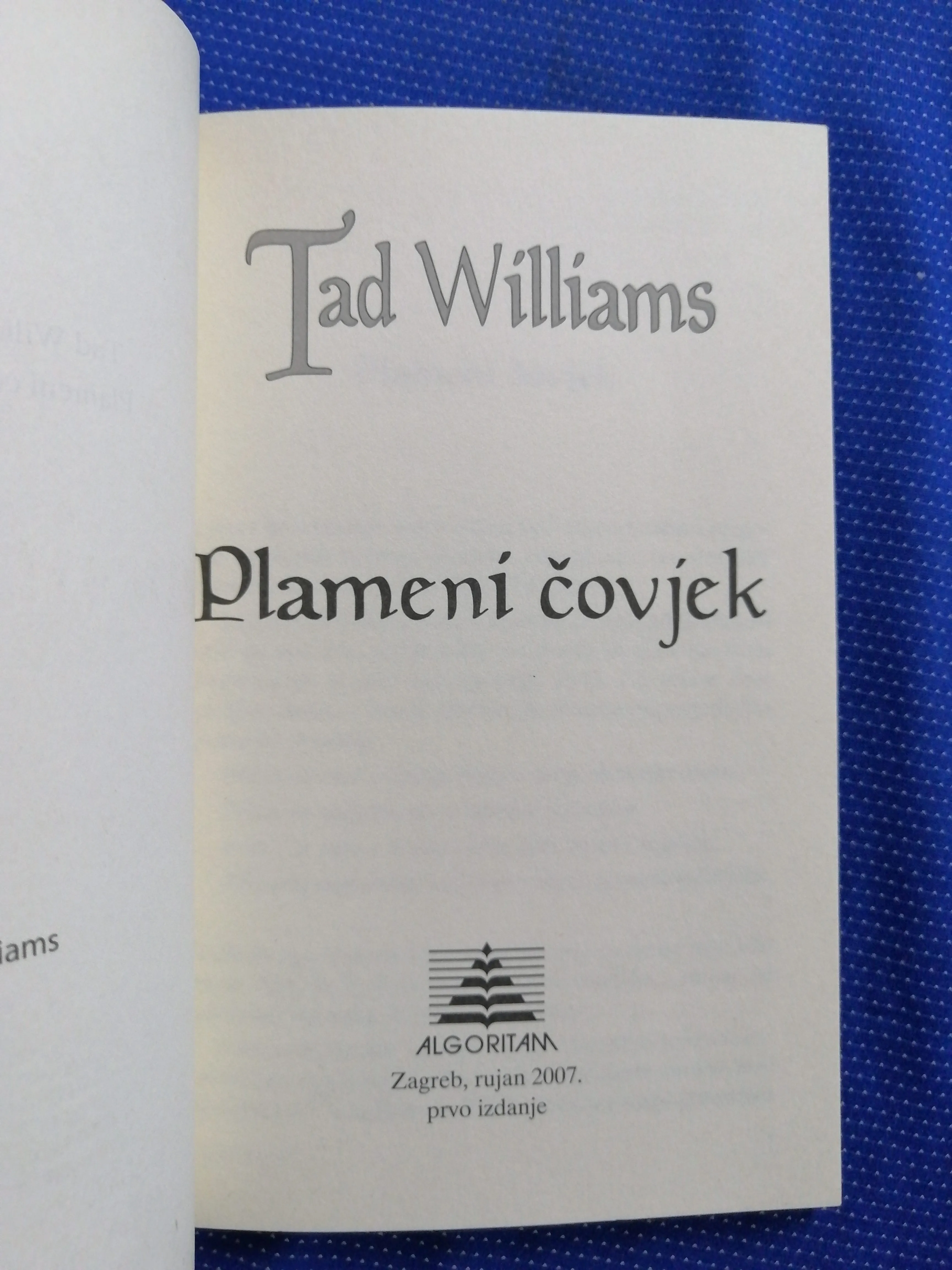opis oglasa tad williams – plameni čovjek - slika 2