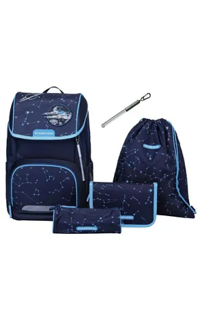 Ruksak školski anatomski set 6u1 Ergojet Space Dream Schneiders - Zagreb