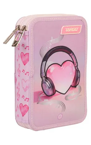 Pernica puna 2 zipa LED Music Heart Target - Zagreb
