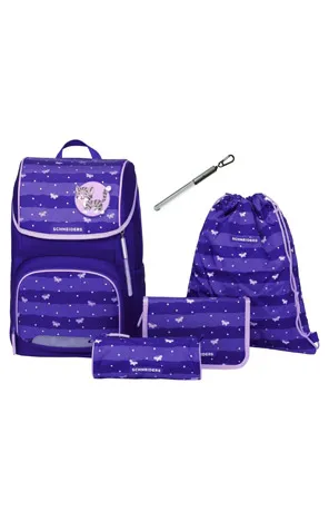 Ruksak školski anatomski set 6u1 Ergojet Blissy Butterfly Schneiders - Zagreb