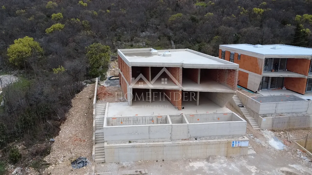 luksuzna dvojna kuća sa bazenom i pogledom, jadranovo, 135m2 - slika 12