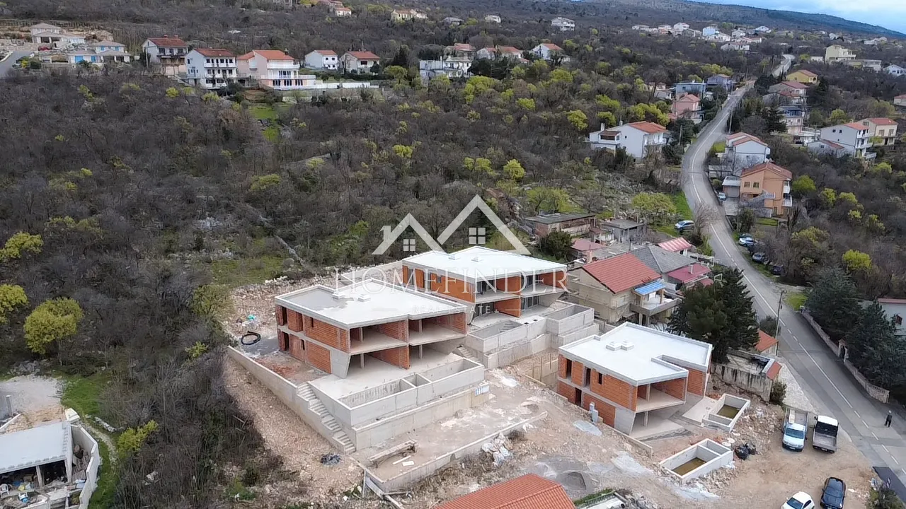 dvojna kuća sa bazenom i pogledom na more, jadranovo - slika 15