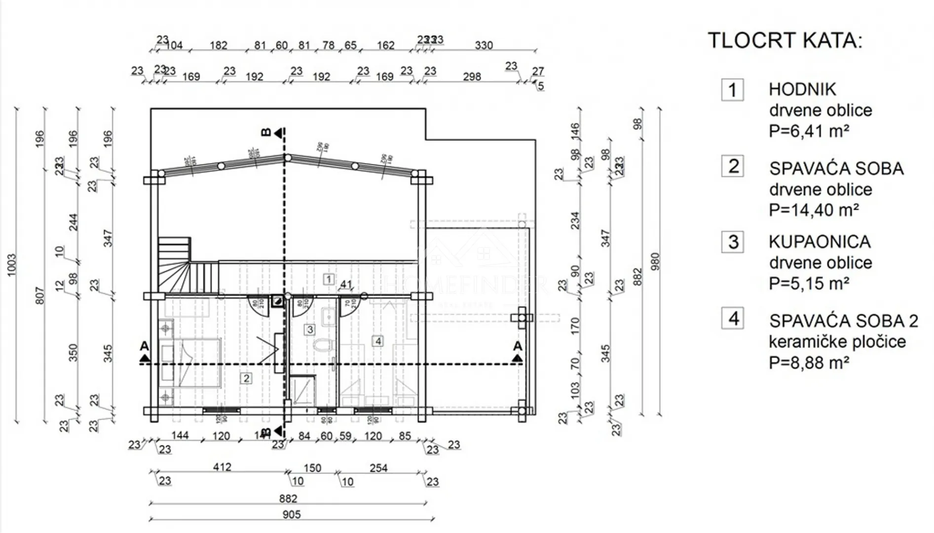 kuća 124 m², fužine, s okućnicom – novogradnja - slika 15