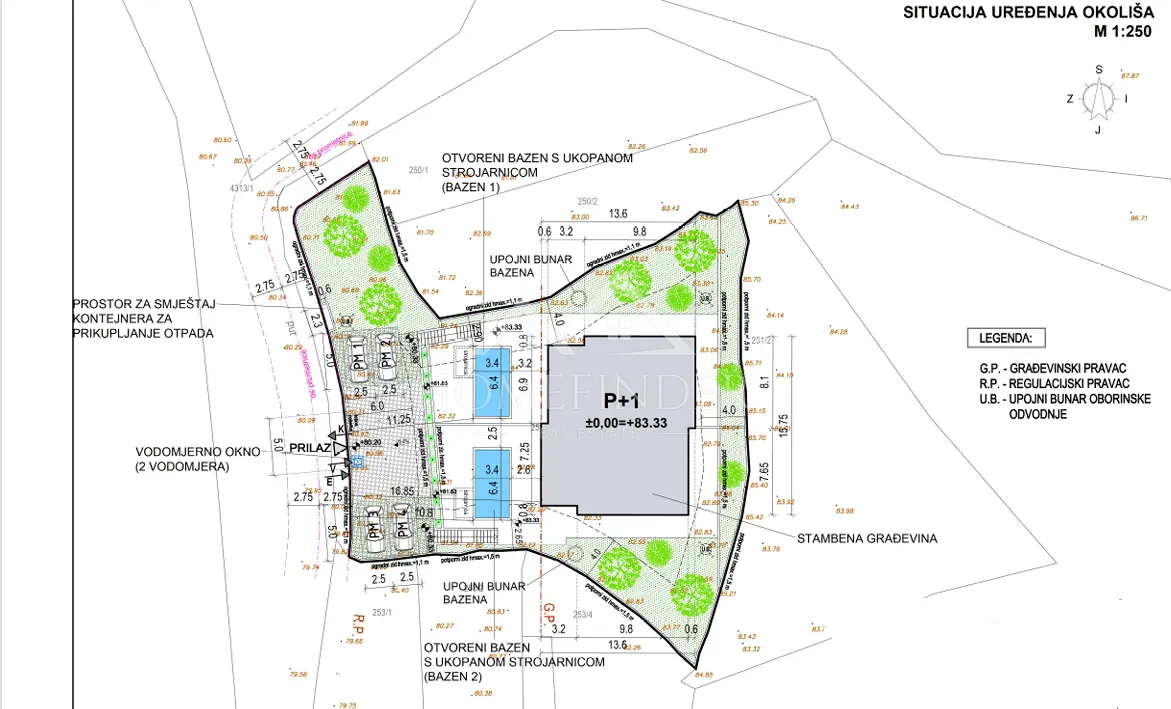 luksuzna dvojna kuća s bazenom i pogledom na more, malinska 152m2 - slika 21
