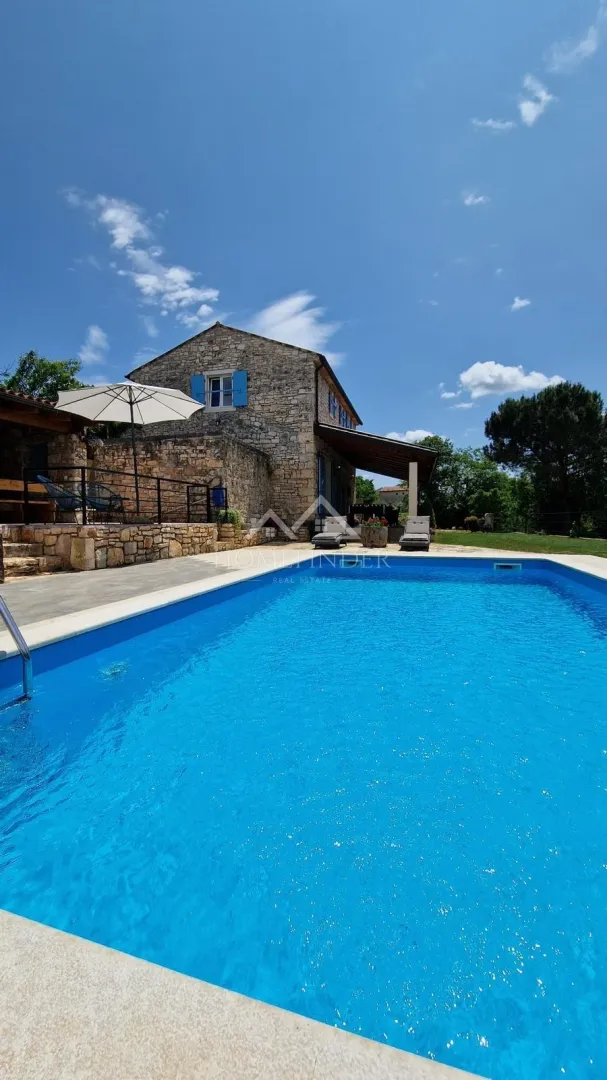 kamena villa s bazenom, 160 m2, stranići kod lovreča, poreč - slika 2