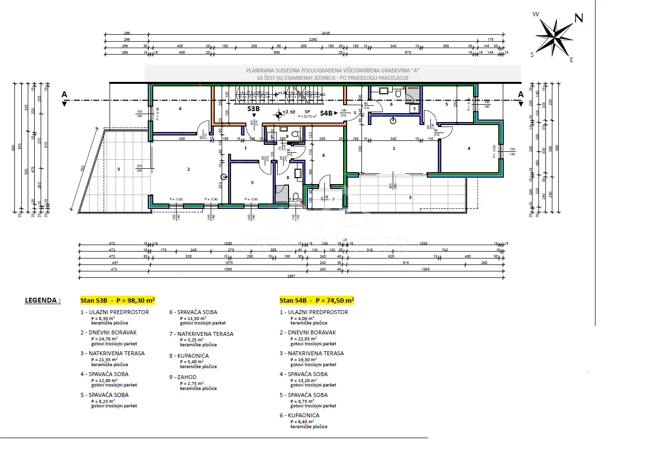 luksuzan stan, 98m², umag, istra, s3b - slika 17