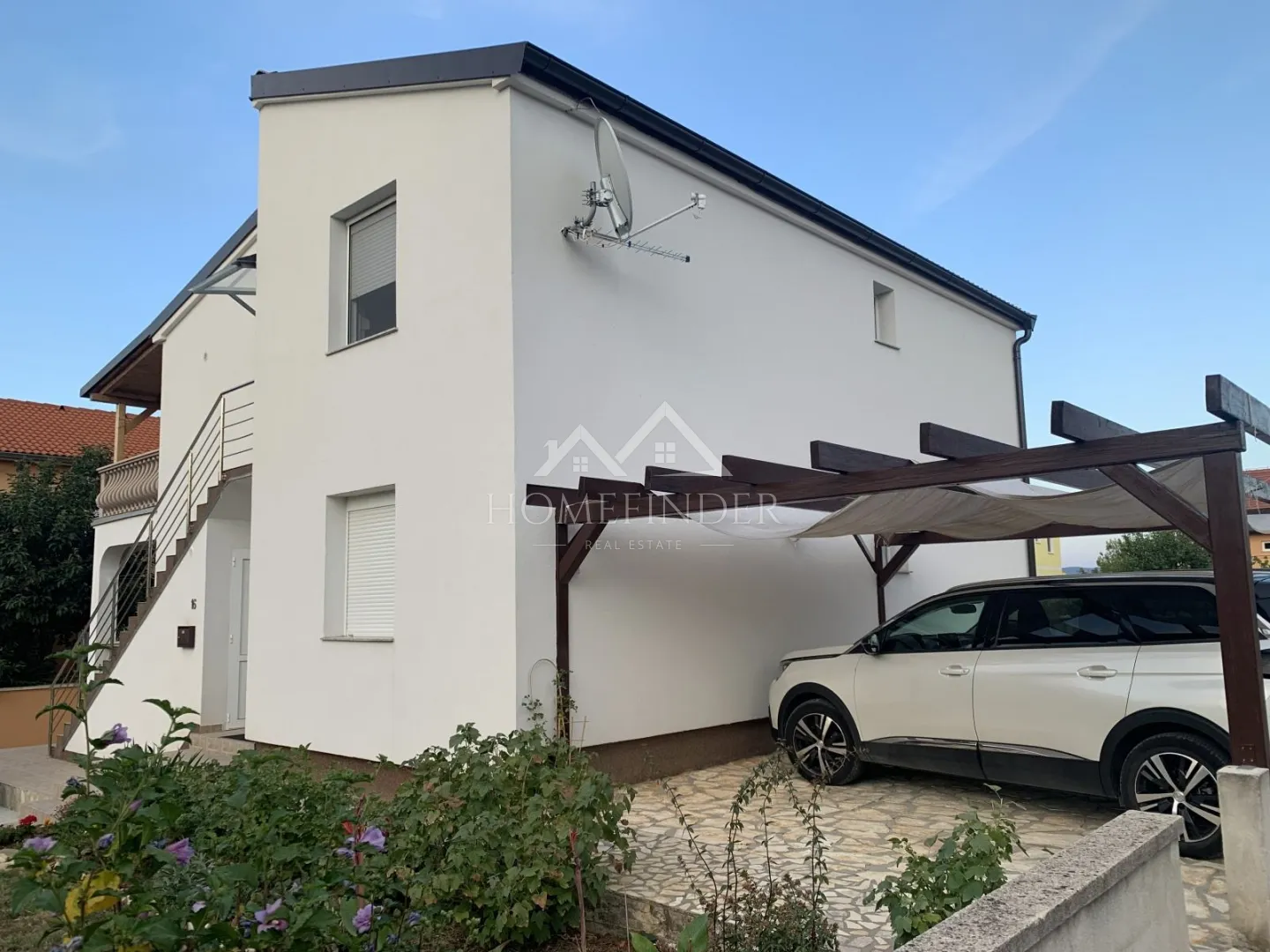 kuća s pogledom na more, 400m od mora, posedarje, 232m2 - slika 4