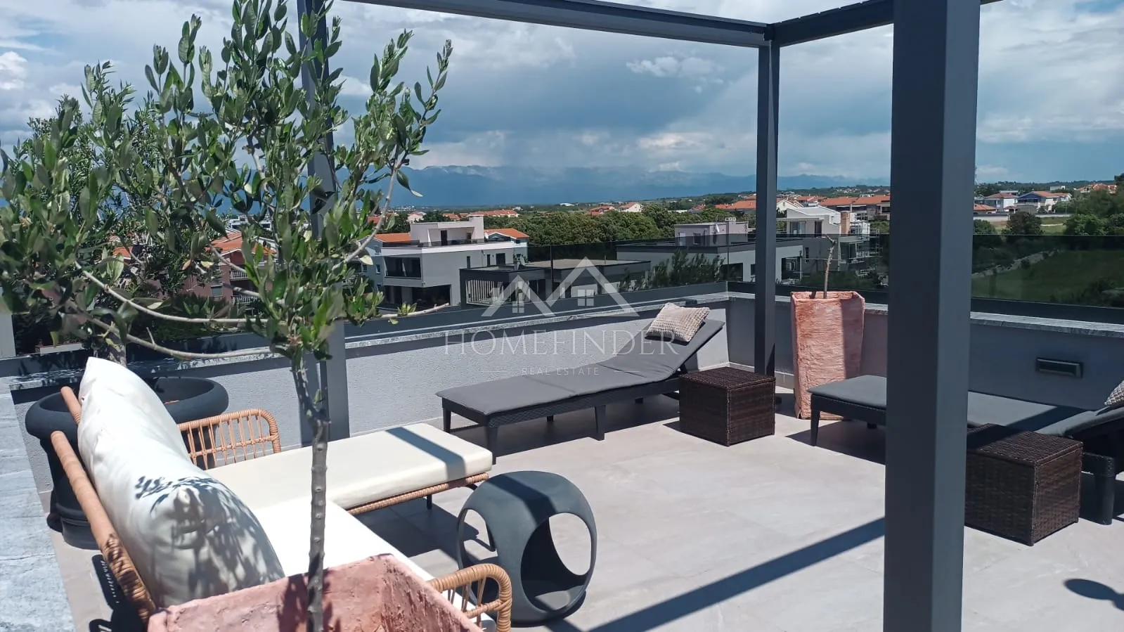 apartman, 2s, zaton, 100m od mora, 48,43m2 + terasa na krovu - slika 17