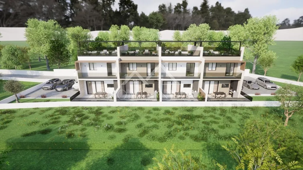 luksuzna kuća u nizu s bazenom, 100m2, vodice, novogradnja, s1 - slika 4