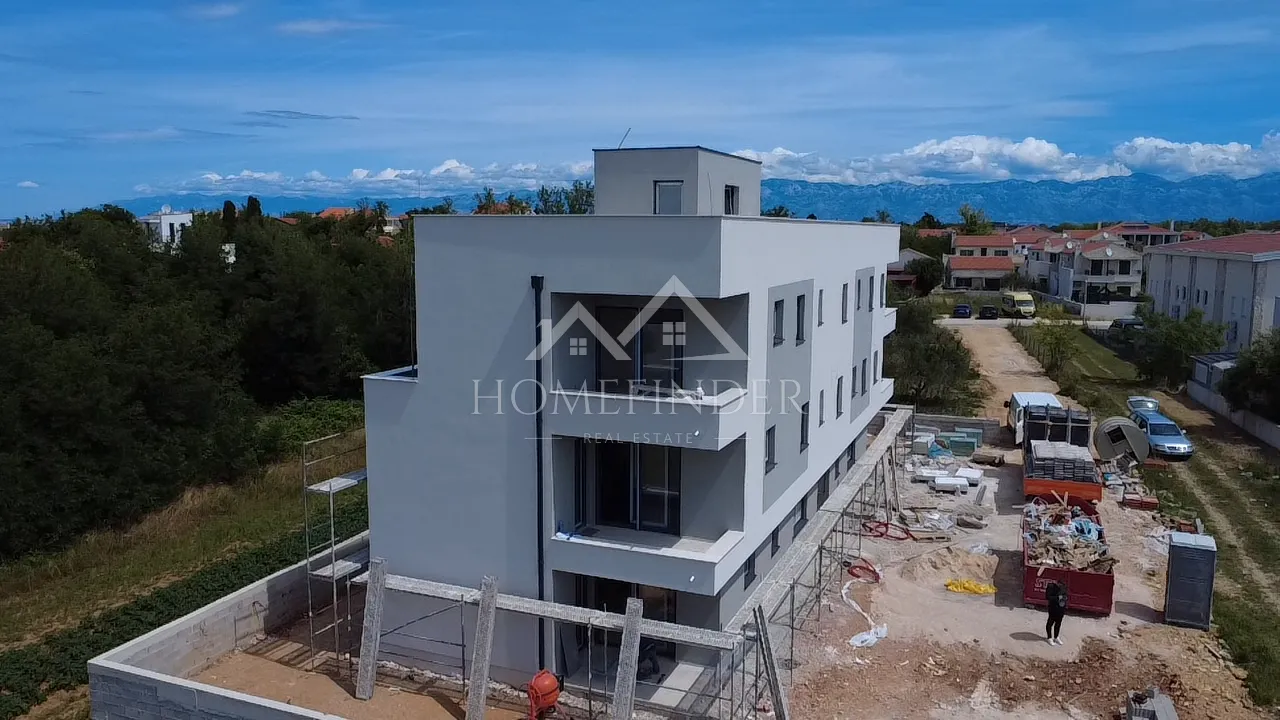 Penthouse s pogledom na more, Privlaka, 155m2 NOVOGRADNJA