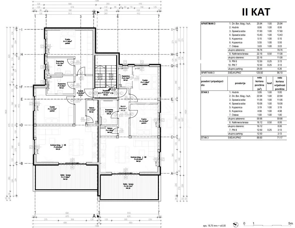 stan s pogledom na more, 94m2, novalja, novogradnja - slika 16