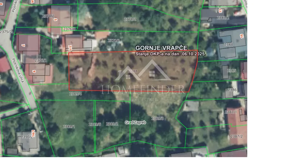 građevinsko zemljište, vrapče, 1100m2 - slika 13