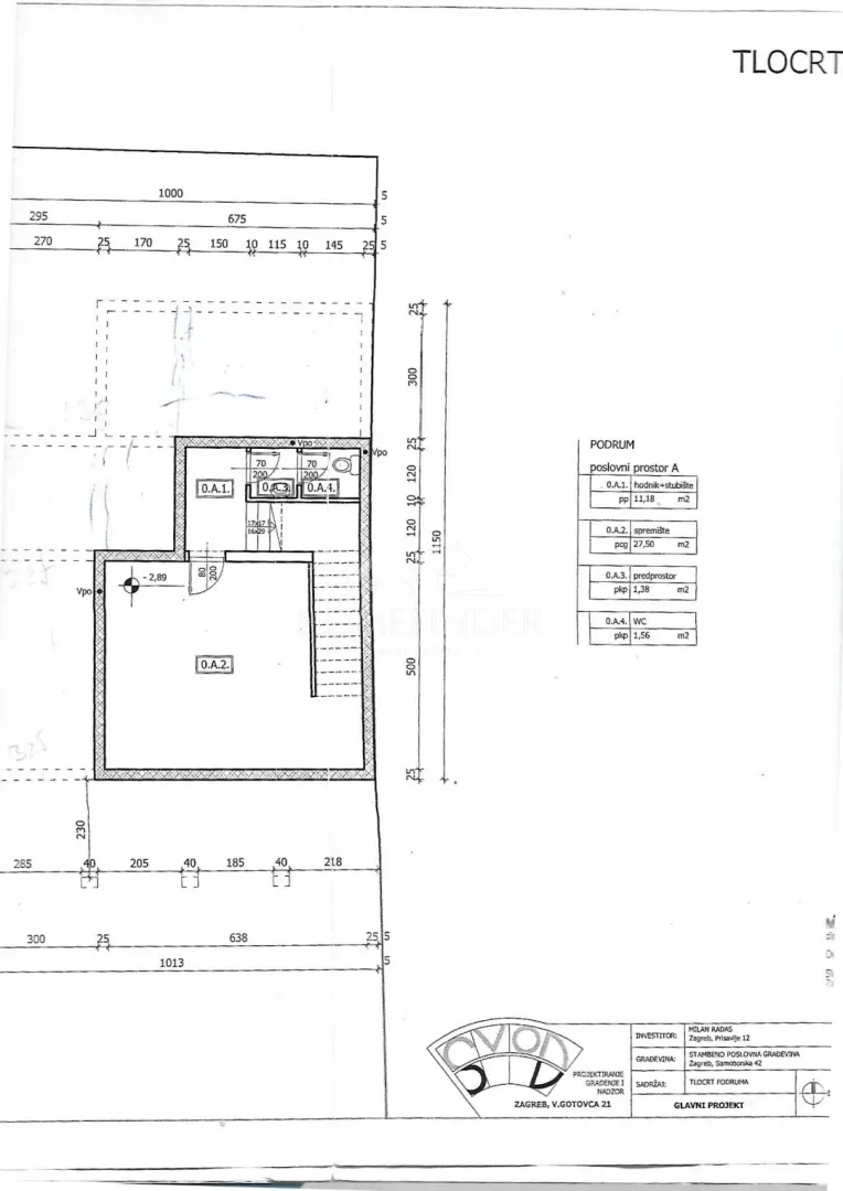 novogradnja poslovni prostor samoborska cesta, 128,62 m2, npm - slika 9