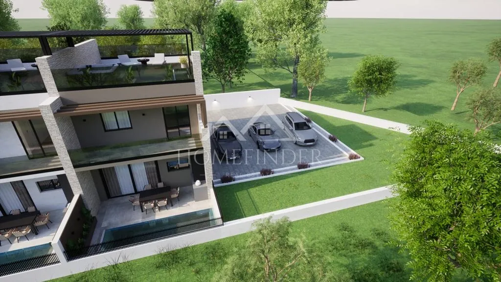 luksuzna kuća u nizu s bazenom, 100m2, vodice, novogradnja, s3 - slika 2