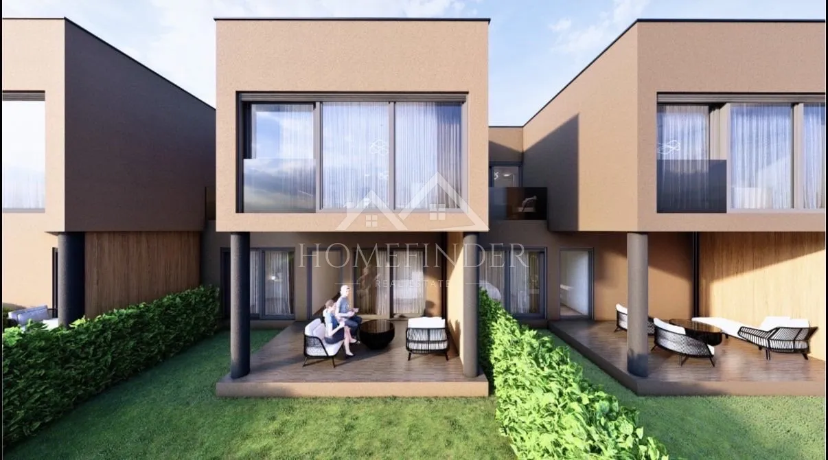 kuća u nizu s pogledom, 129m2, stupnički obrež, novogradnja - slika 2