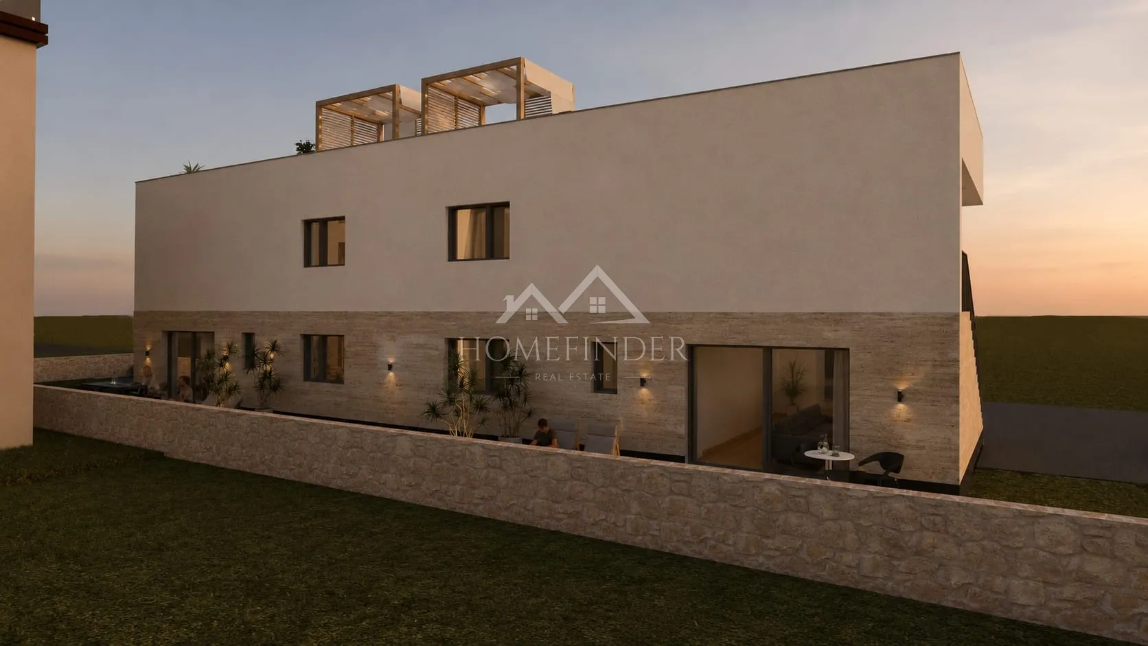 apartman s pogledom na more 60m od mora, 75m2, 1vpm, mandre, pag - slika 4