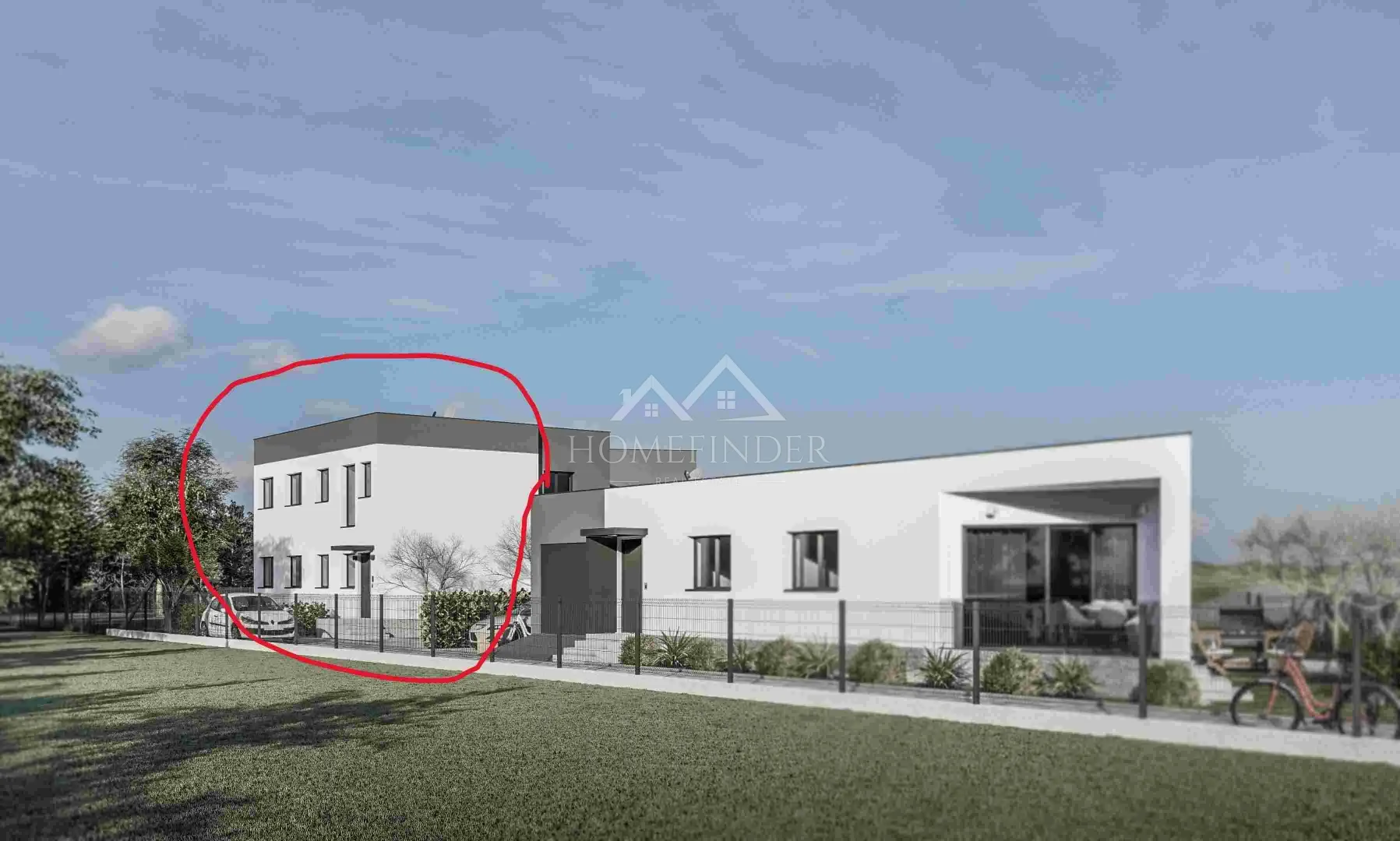 novogradnja, kuća s 2 stana (ukupno 195,59m2), 6s, stupnik - slika 4