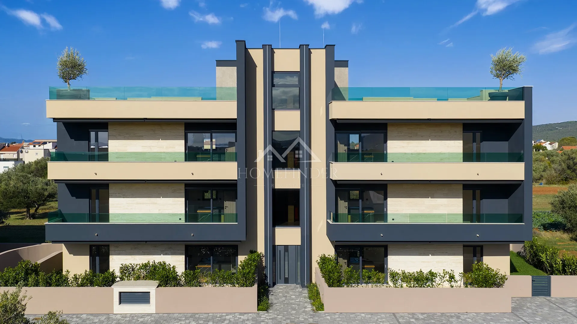 Moderan i luksuzan apartman, 63m2, (2S), 1VPM, Sukošan